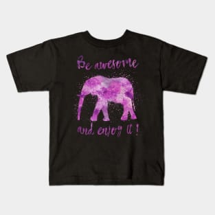 Awesome Elephant Kids T-Shirt